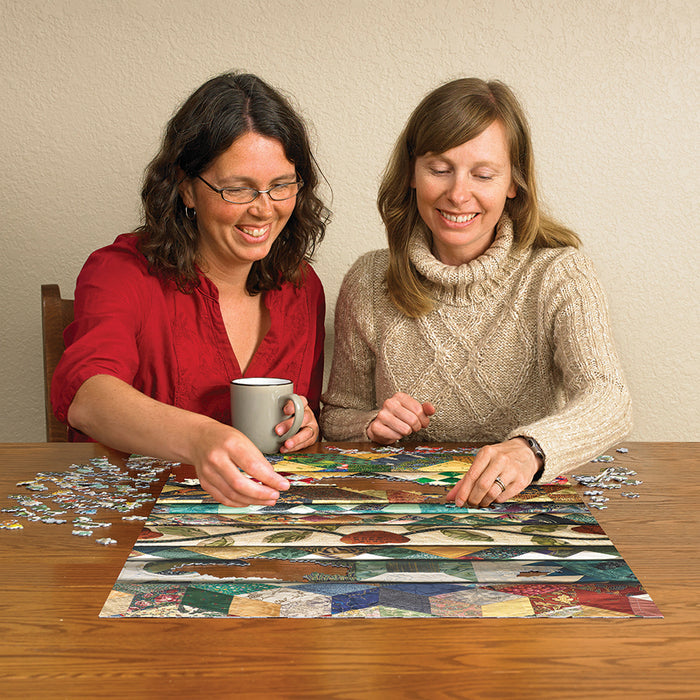 Grandma's Quilts | 1000 Piece Puzzle-Toys & Games > Puzzles-Quinn's Mercantile