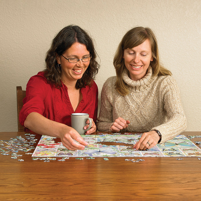Butterfly Tiles | 500 Piece Puzzle-Toys & Games > Puzzles-Quinn's Mercantile
