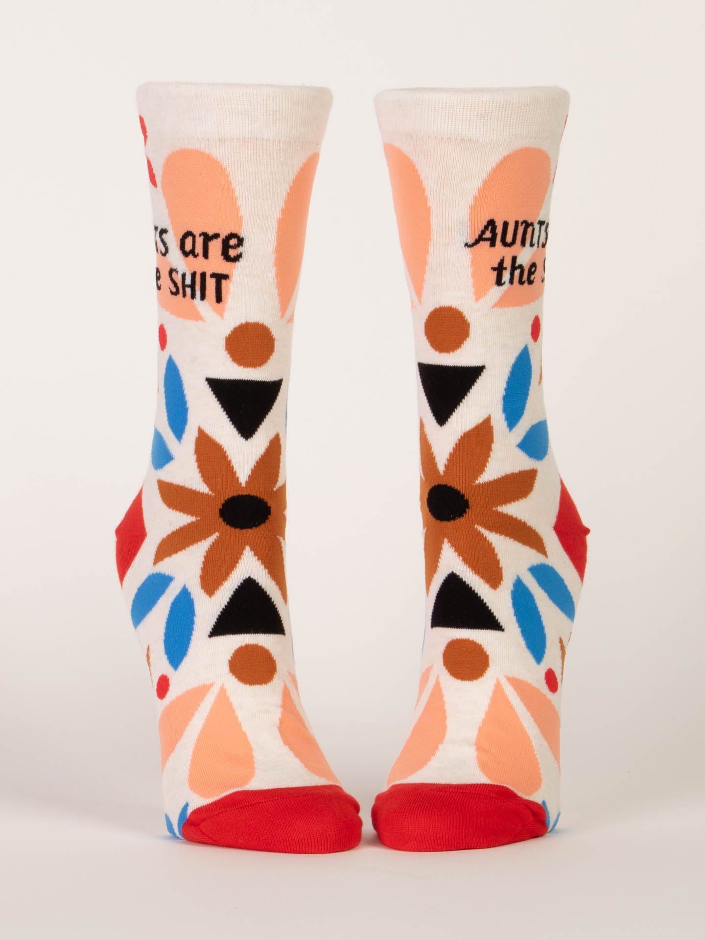 Aunts Are The Shit Women's Crew Socks-Apparel > Apparel & Accessories > Clothing > Underwear & Socks-Quinn's Mercantile