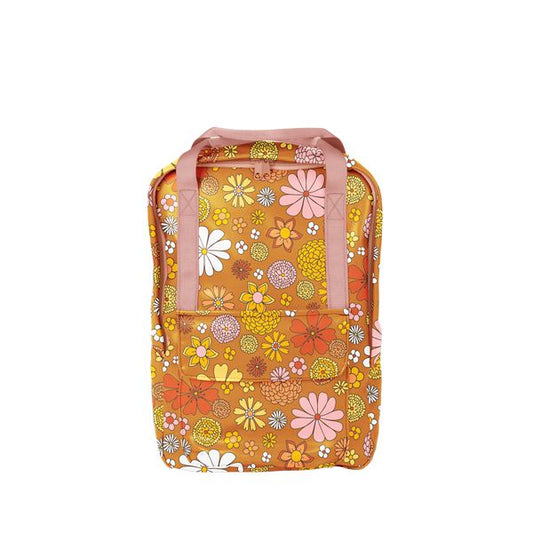 Flower Power Everyday Backpack-Handbags, Wallets & Cases > Luggage & Bags > Backpacks-Quinn's Mercantile