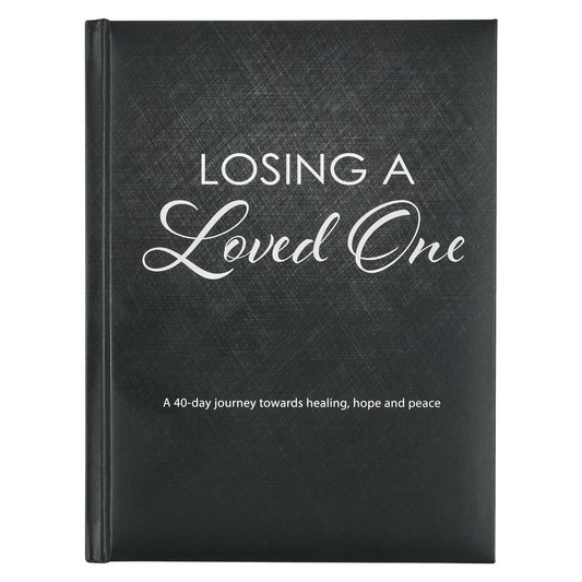 Losing a Loved One Black Hardcover Devotional-Religious & Ceremonial > book-Quinn's Mercantile