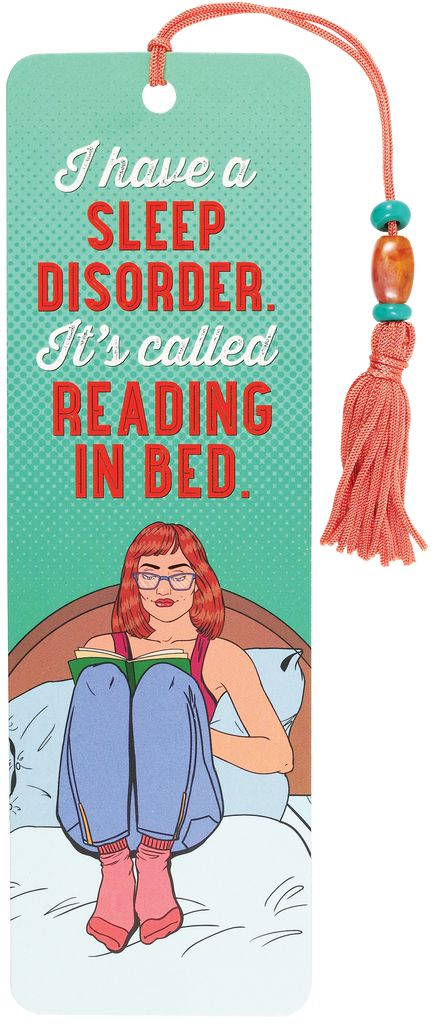Sleep Disorder Beaded Bookmark-Book Accessories > Bookmarks-Quinn's Mercantile