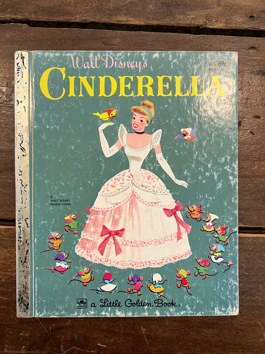 Cinderella Vintage Little Golden Book