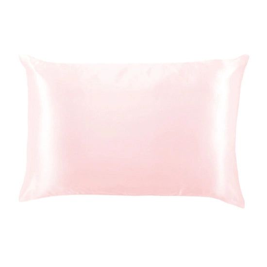 Satin Pillowcase-Home & Garden > Linens & Bedding > Bedding > Pillowcases & Shams-Pink Leaves-Quinn's Mercantile