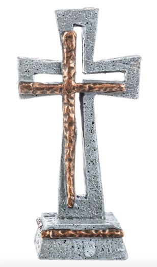 Cross of Faith Figurine-Home & Garden > Decor > Figurines-Quinn's Mercantile