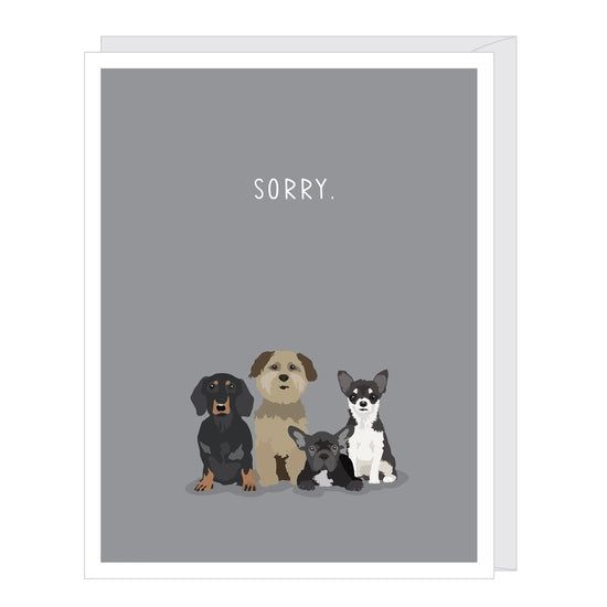 Sympathy Greeting Cards-greeting cards > Arts & Entertainment > Party & Celebration > Gift Giving > Greeting & Note Cards-Dogs-Quinn's Mercantile