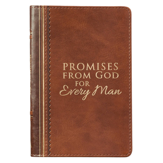 Promises From God For Every Man LuxLeather Edition-Religious & Ceremonial > book-Quinn's Mercantile