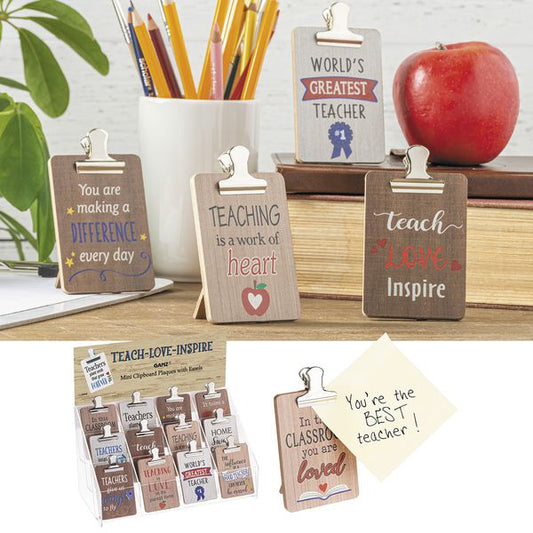 Teach Love Inspire Mini Boards-For the Home > Home & Garden > Decor > Artwork-Quinn's Mercantile