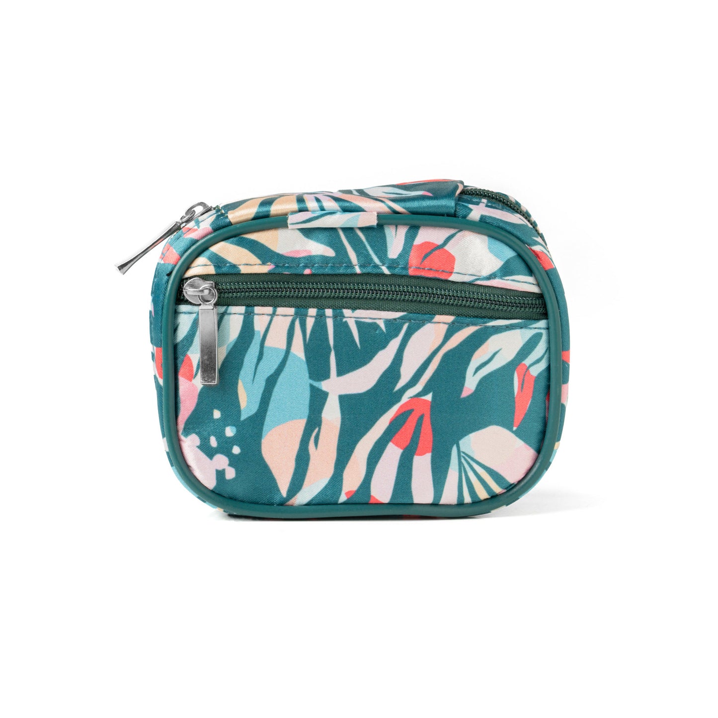 Zippered Pill & Vitamin Case-Luggage & Bags > Luggage Accessories > Travel Bottles & Containers-Tropical Floral-Quinn's Mercantile