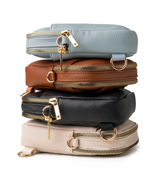 Solstice Convertible Crossbody-Apparel & Accessories > Handbags, Wallets & Cases > Handbags-Black-Quinn's Mercantile