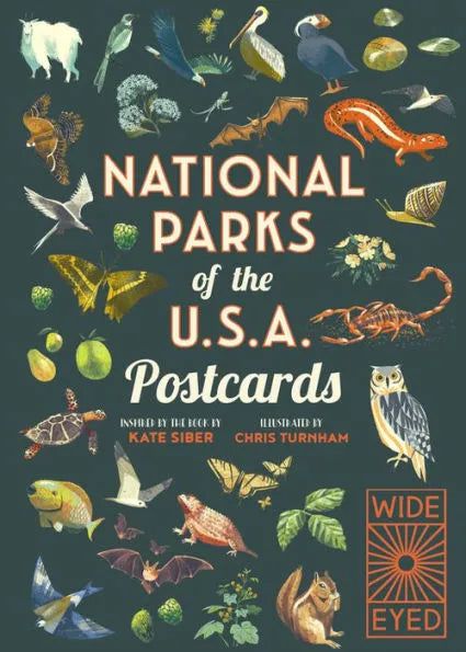 National Parks of the USA Postcards-Media > Books > Print Books-Quinn's Mercantile