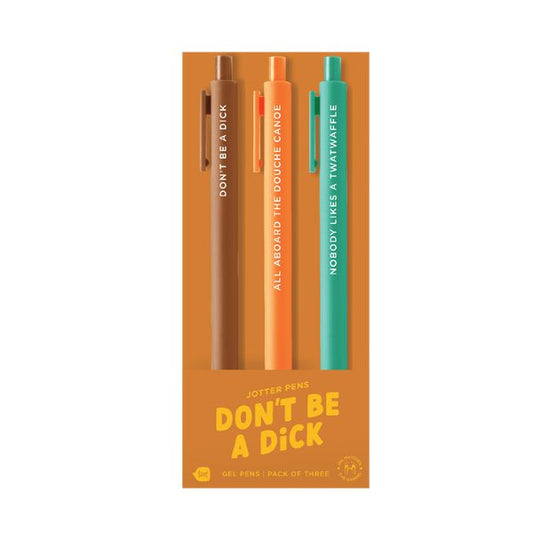 Don't Be A Dick Jotter Pen Pack