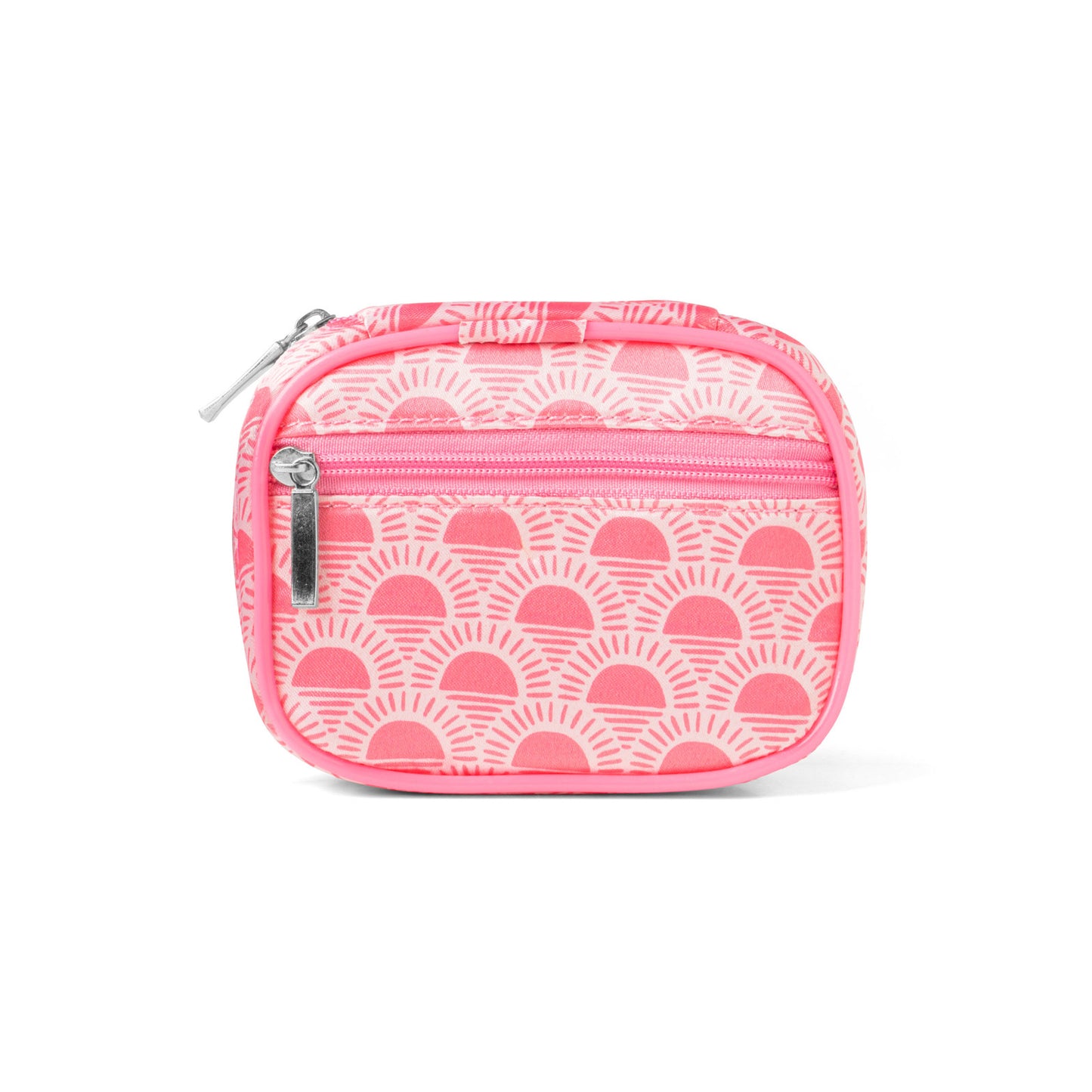 Zippered Pill & Vitamin Case-Luggage & Bags > Luggage Accessories > Travel Bottles & Containers-Pink-Quinn's Mercantile