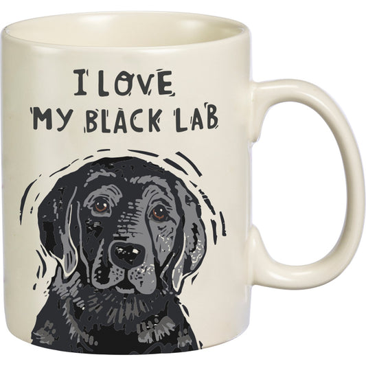 I Love My Black Lab Mug