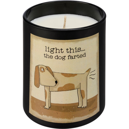 Light This The Dog Farted Candle