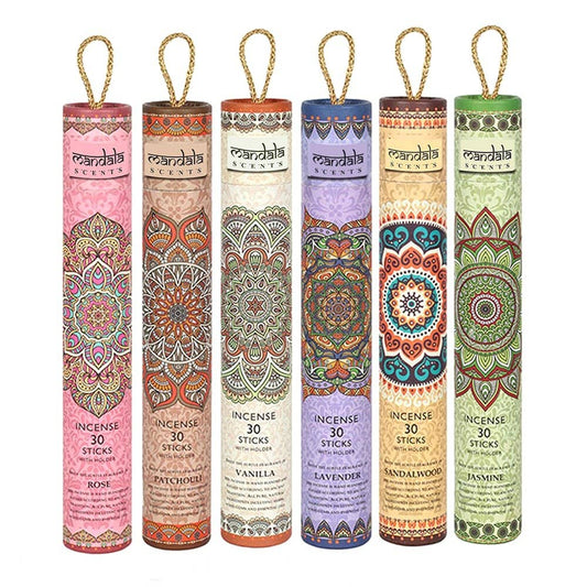 Mandala Incense Sticks-home & Garden > Decor > Home Fragrance Accessories-Rose-Quinn's Mercantile