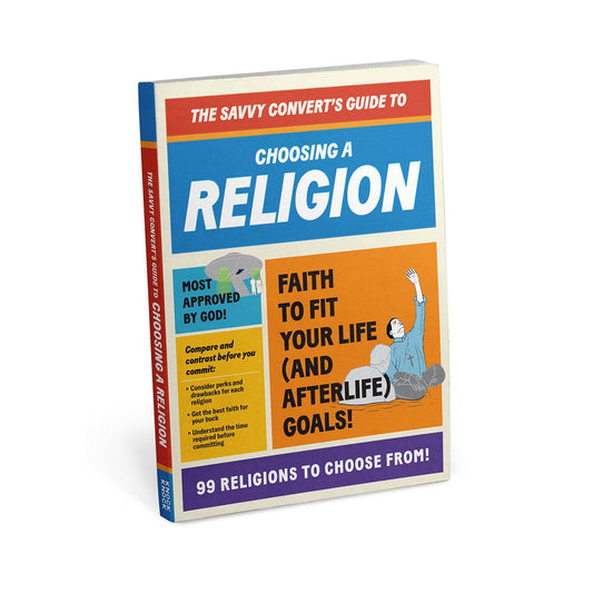 Savvy Convert's Guide to Choosing a Religion-Quinn's Library > Books > Print Books-Quinn's Mercantile