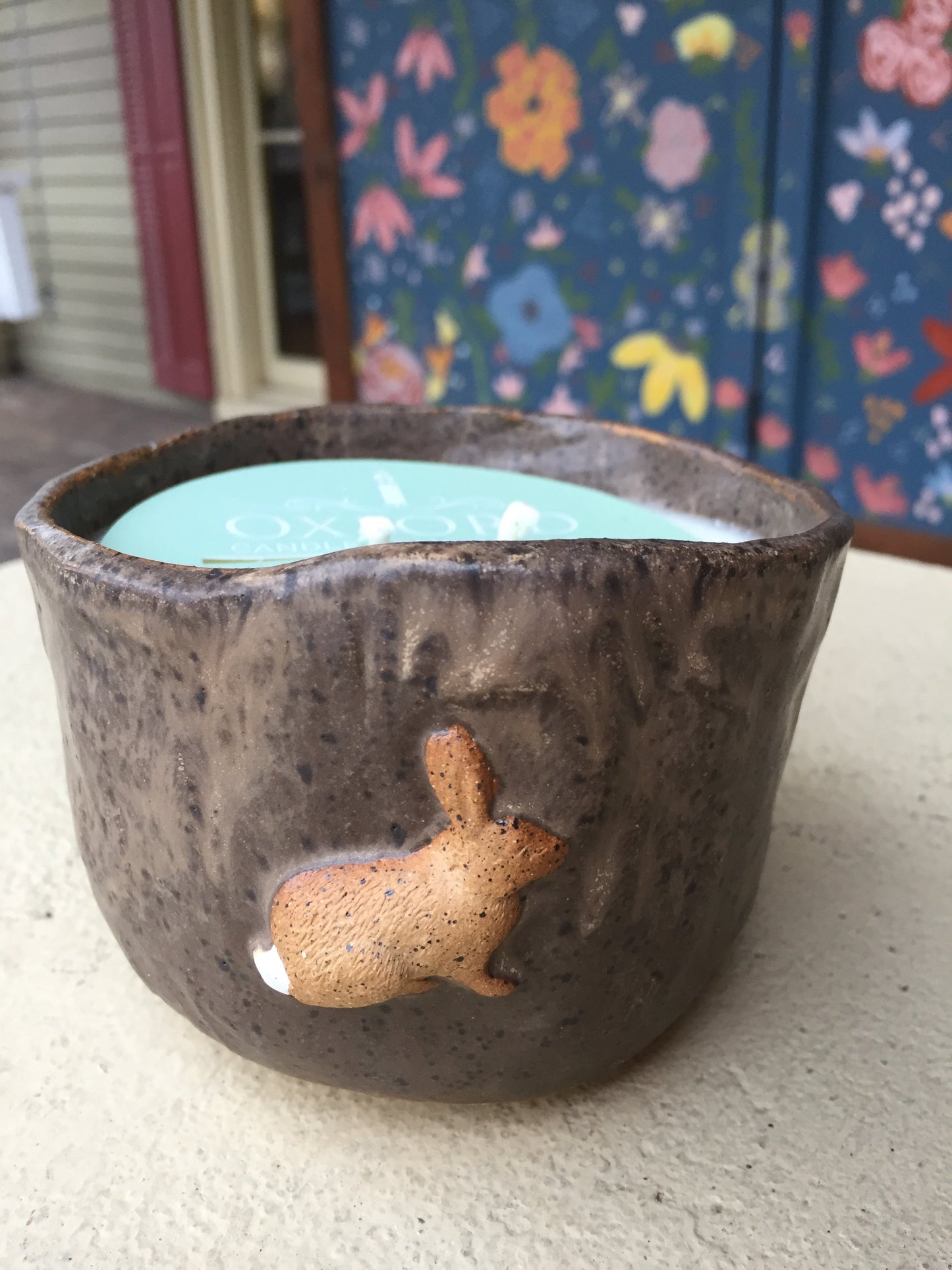 Bunny Oxford Pottery Candles