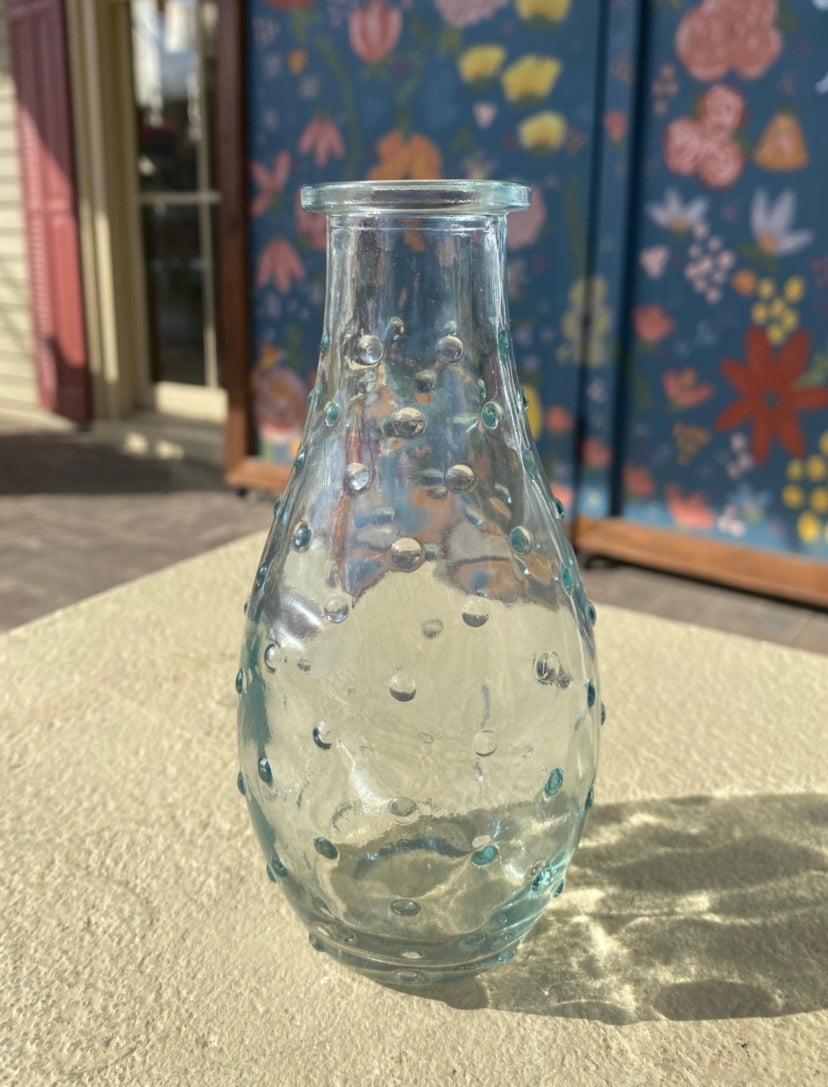 Glass Vases-For the Home-Bumpy Textured-Quinn's Mercantile
