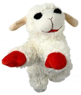 Lamb Chop Dog Toy-Furry Friends > Animals & Pet Supplies > Pet Supplies > Dog Supplies > Dog Toys-6"-Quinn's Mercantile