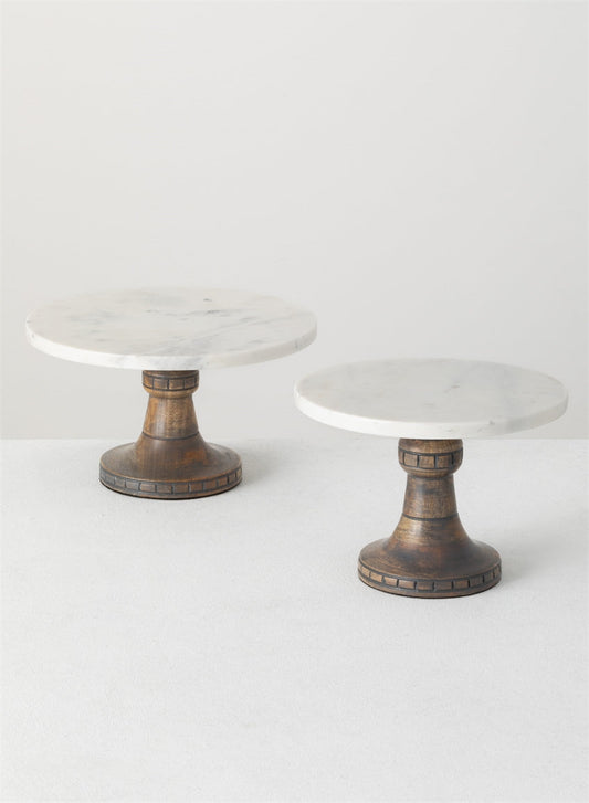 Marble Pedestals-For the Home-10x7"-Quinn's Mercantile