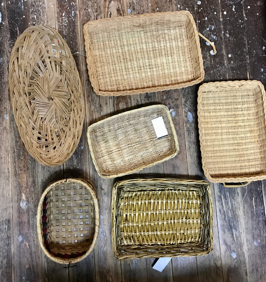 Vintage Baskets-For the Home-Medium Rectangle Decorative Trim-Quinn's Mercantile
