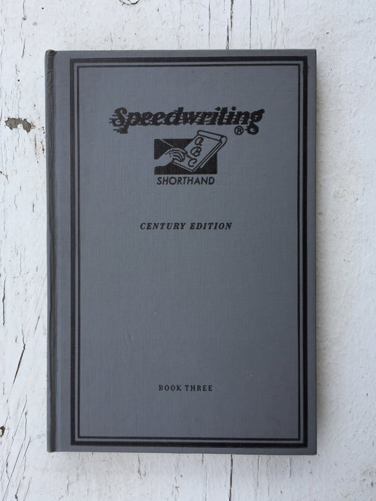 Vintage Speedwriting Books