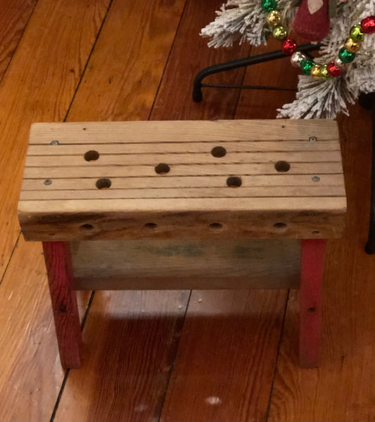 Vintage Wooden Child's Work Bench