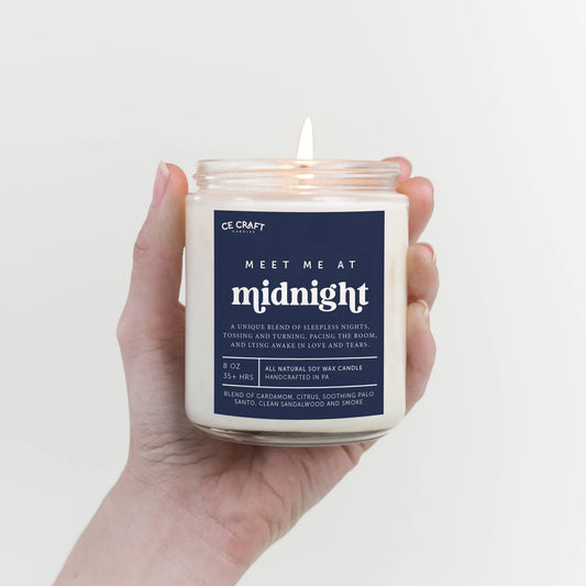 Meet Me at Midnight Candle