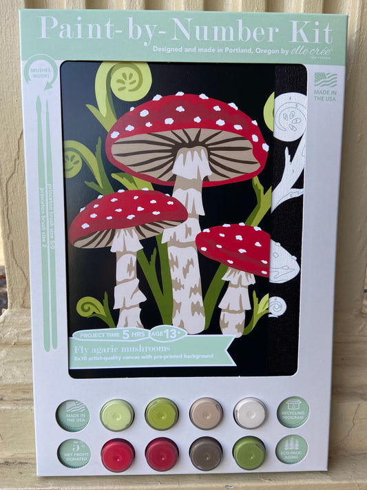 Fly Agaric Mushrooms Paint By Number