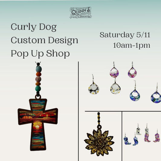 Curly Dog Custom Design Pop Up Shop