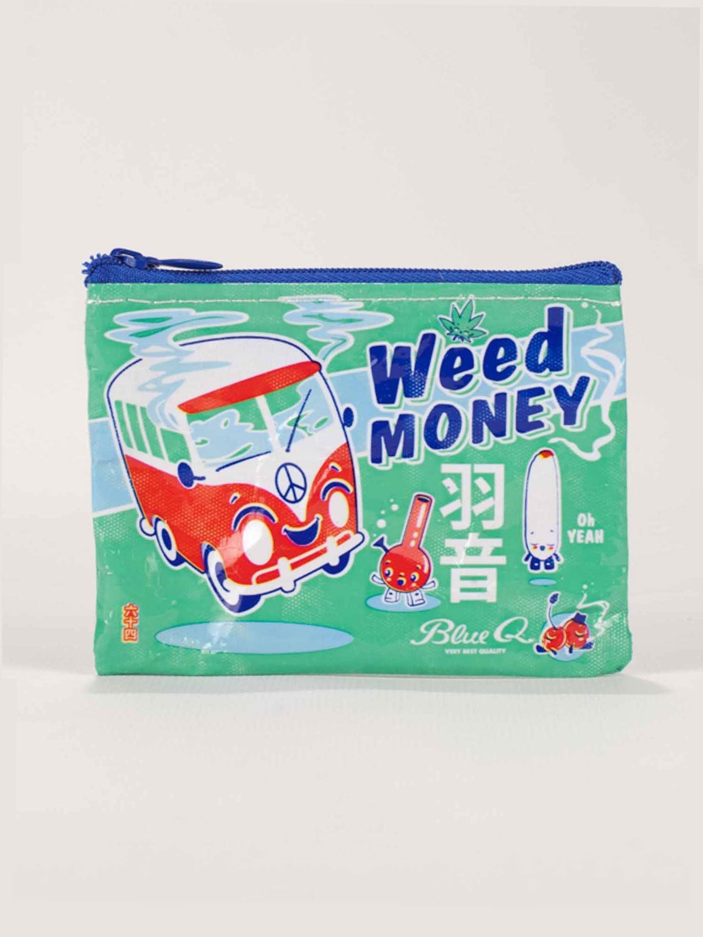 Weed Money Coin Purse-Furry Friends > Luggage & Bags > Shopping Totes-Quinn's Mercantile
