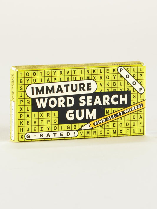 Immature Word Search Gum-food, Beverages & Tobacco > Food Items > Candy & Chocolate-Quinn's Mercantile