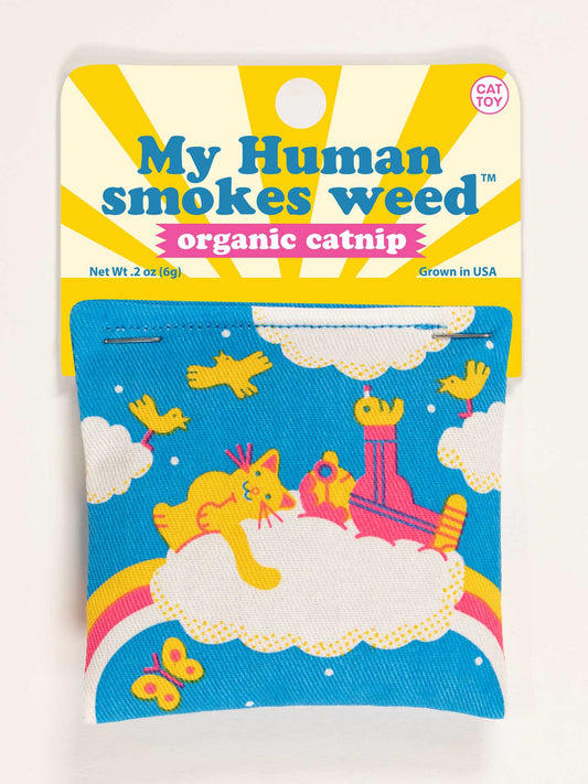 My Human Smokes Weed Catnip Toy-Animals & Pet Supplies > Animals & Pet Supplies > Pet Supplies > Cat Supplies > Cat Toys-Quinn's Mercantile