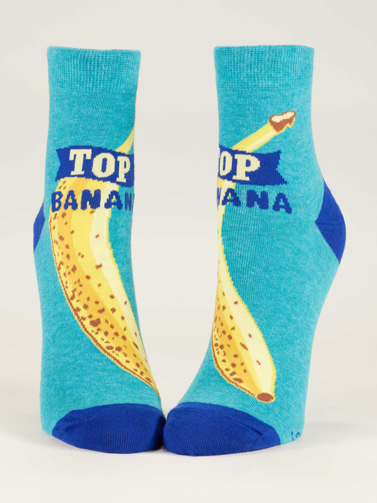 Top Banana Ankle Socks-Apparel > Apparel & Accessories > Clothing > Underwear & Socks-Quinn's Mercantile