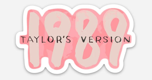1989 Taylor's Version Sticker (Taylor Swift)-Decorative Stickers > Arts & Entertainment > Hobbies & Creative Arts > Arts & Crafts > Art & Crafting Materials > Embellishments & Trims > Decorative Stickers-Quinn's Mercantile