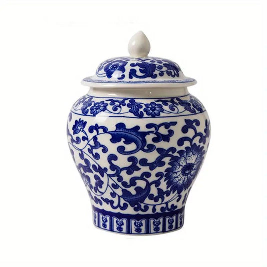 Tangzhillian Storage Jar-Home & Garden > Decor > Decorative Jars-Quinn's Mercantile