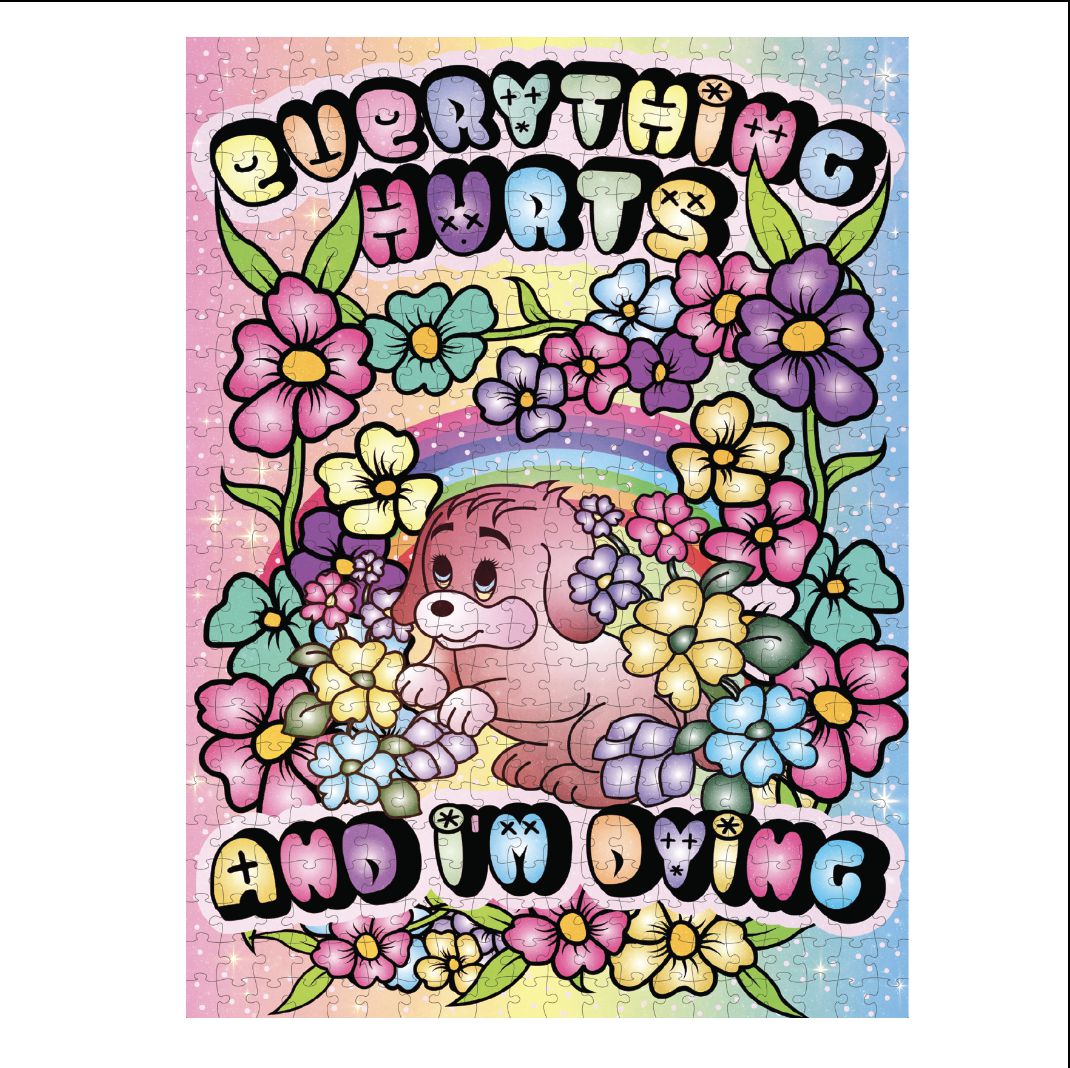 Everything Hurts Puzzle-Games and Puzzles > Toys & Games > Puzzles > Jigsaw Puzzles-Quinn's Mercantile