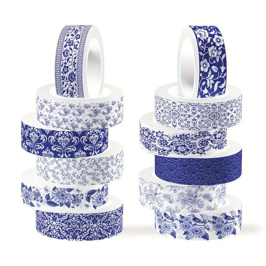 Chinoiserie Washi Tape-Arts & Entertainment > Hobbies & Creative Arts > Arts & Crafts > Art & Crafting Materials > Crafting Adhesives & Magnets > Decorative Tape-Quinn's Mercantile