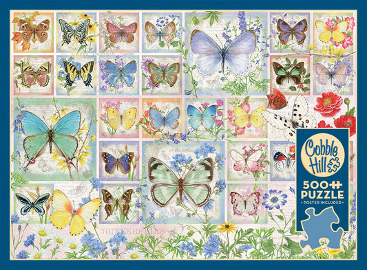 Butterfly Tiles | 500 Piece Puzzle