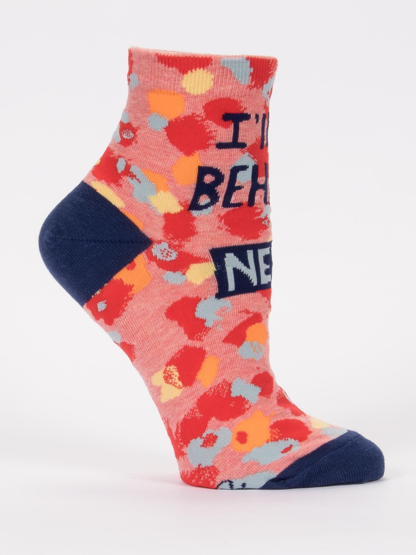 I'll Behave Never Women's Ankle Socks-Apparel > Apparel & Accessories > Clothing > Underwear & Socks-Quinn's Mercantile