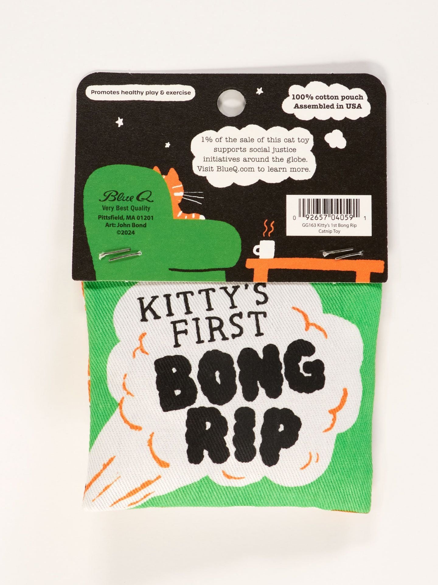 Kitty's First Bong Rip Catnip Toy-Animals & Pet Supplies > Animals & Pet Supplies > Pet Supplies > Cat Supplies > Cat Toys-Quinn's Mercantile