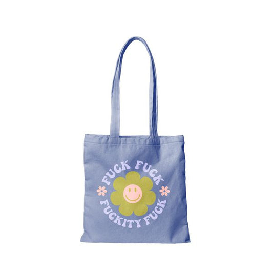 Fuckity Fuck Canvas Tote-Luggage & Bags > Shopping Totes-Quinn's Mercantile