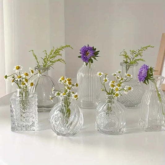 Glass Bud Vase-For the Home > Home & Garden > Decor > Vases-Quinn's Mercantile