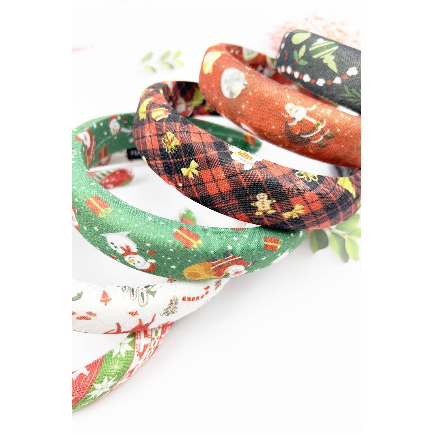 Christmas Print Headband-Apparel & Accessories > Clothing Accessories > Hair Accessories-Quinn's Mercantile