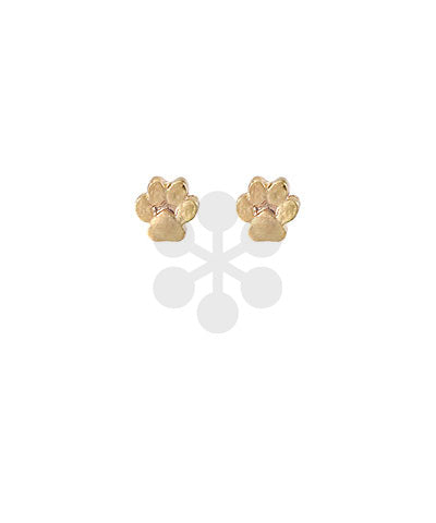 Paw Print Studs-Jewelry > Apparel & Accessories > Jewelry > Earrings-Quinn's Mercantile