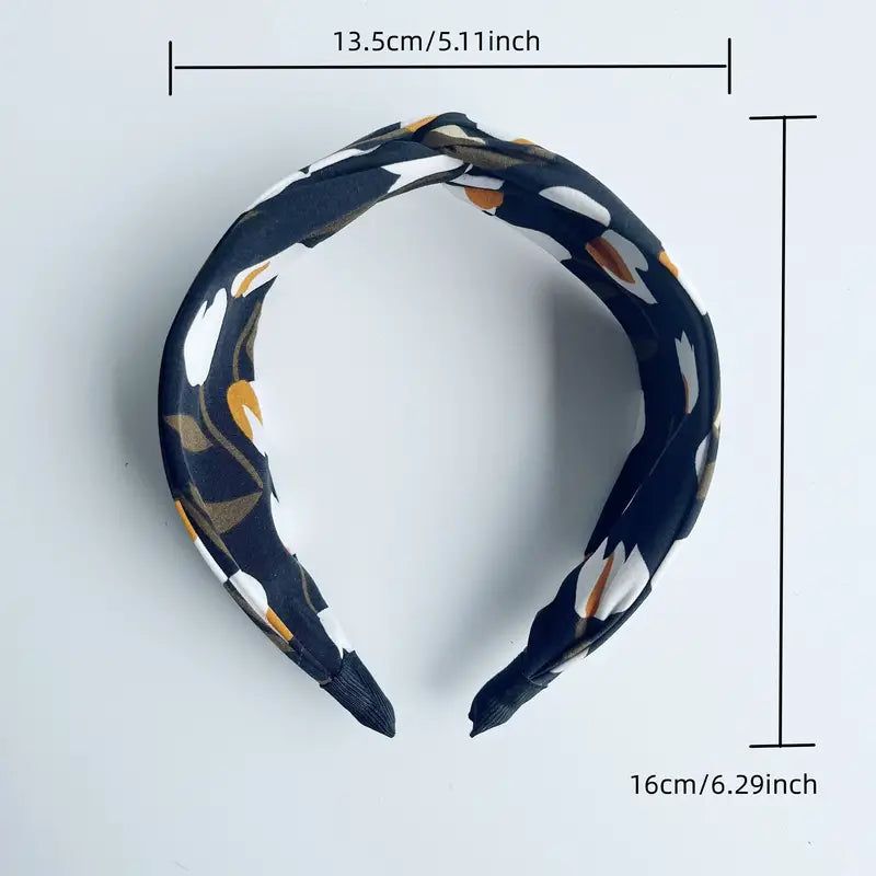 Flower Pattern Headband-Apparel & Accessories > Clothing Accessories > Hair Accessories-Quinn's Mercantile