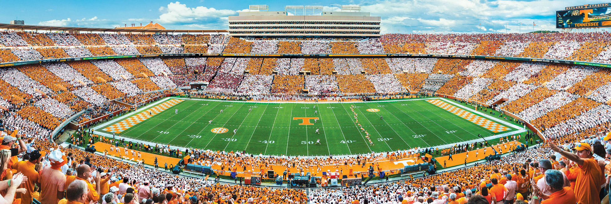 Tennessee Volunteers Panoramic Jigsaw Puzzle-Games and Puzzles > Toys & Games > Puzzles > Jigsaw Puzzles-Quinn's Mercantile