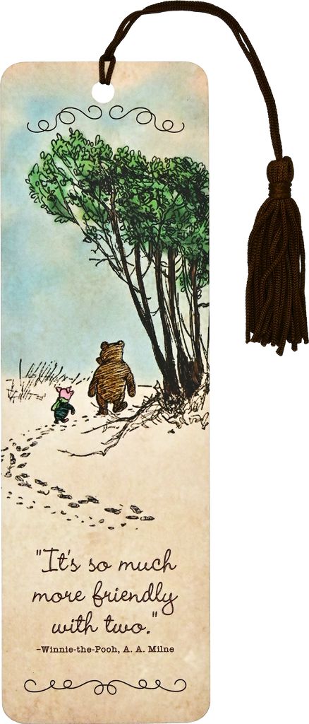 Winnie-the-Pooh Bookmark-Book Accessories > Bookmarks-Quinn's Mercantile