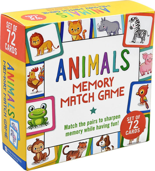 Animals Memory Match Game-Games > Toys & Games-Quinn's Mercantile